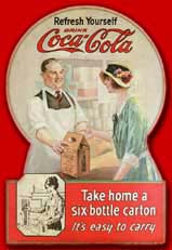 تبلیغات کوکاکولا سال 1924