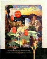 تبلیغات کوکاکولا سال 1949