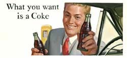تبلیغات کوکاکولا سال 1952