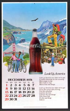 تبلیغات کوکاکولا سال 1974
