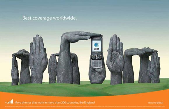 تبلیغات at&t