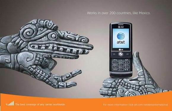 تبلیغات at&t