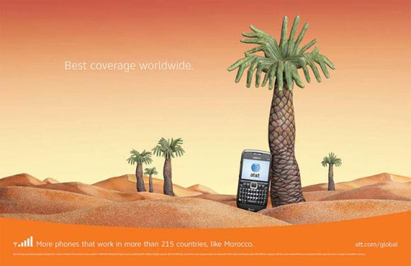 تبلیغات at&t