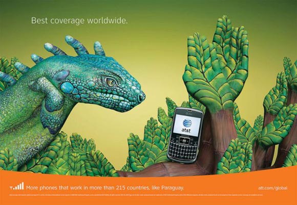 تبلیغات at&t