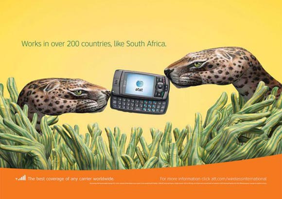تبلیغات at&t
