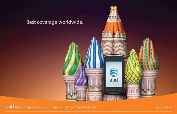 تبلیغات at&t