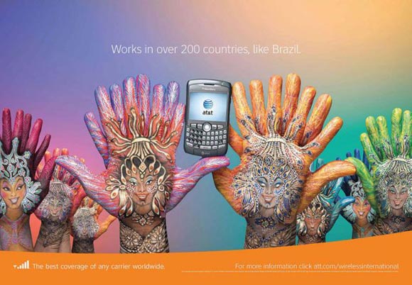 تبلیغات at&t
