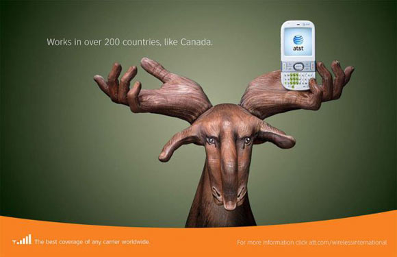 تبلیغات at&t