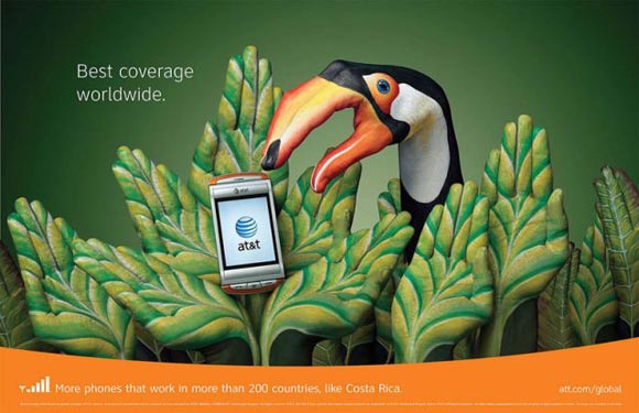 تبلیغات at&t