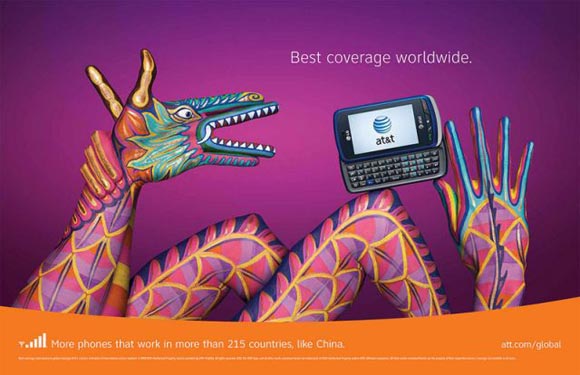 تبلیغات at&t