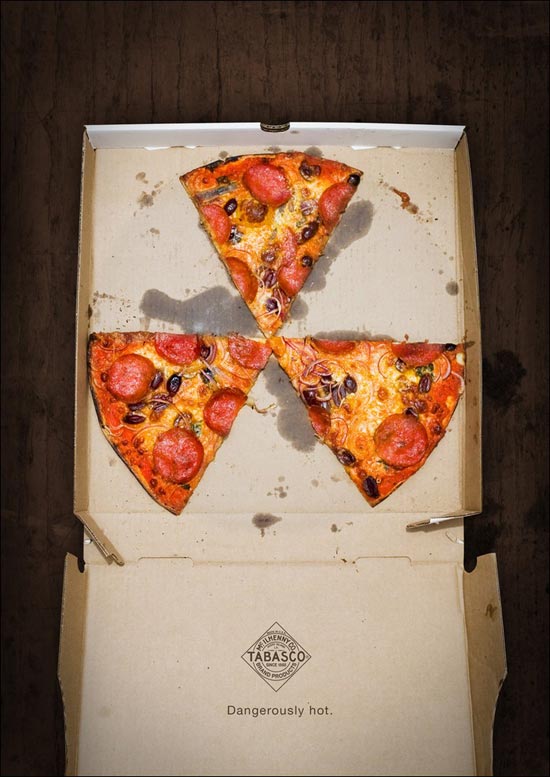 تبلیغ پیتزا