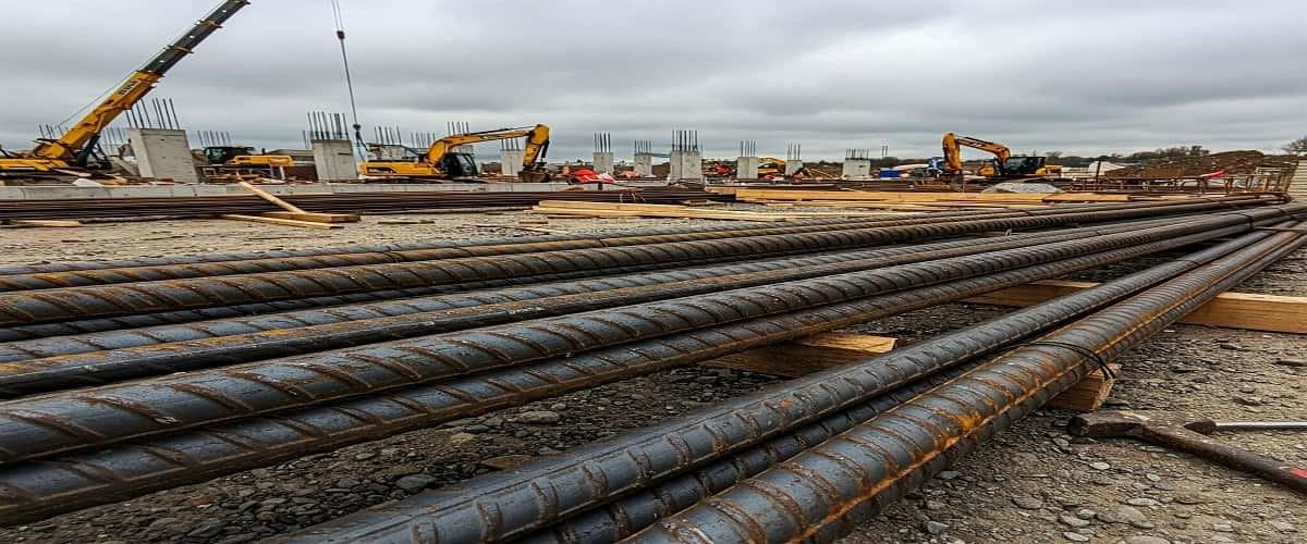 میلگرد مورد استفاده در پروژ ساختمانی میلگرد مورد استفاده در پروژ ساختمانی