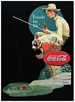 تبلیغات کوکاکولا سال 1935