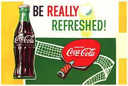 تبلیغات کوکاکولا سال 1958