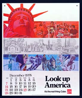 تبلیغات کوکاکولا سال 1975 تبلیغات کوکاکولا سال 1975