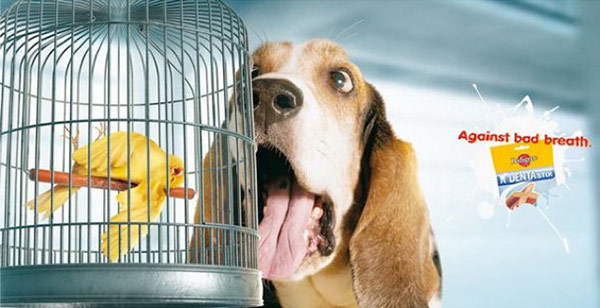 تبلیغ جالب بوی بد دهان تبلیغ جالب بوی بد دهان