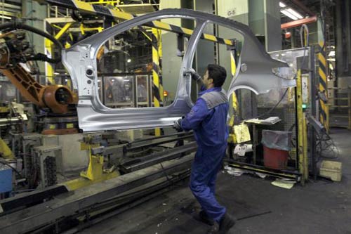 خط تولید پژو 206 خط تولید پژو 206