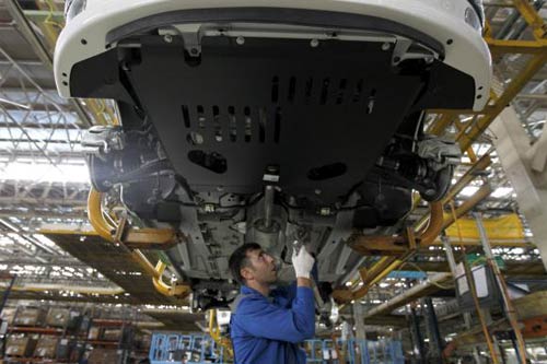 خط تولید پژو 206 خط تولید پژو 206