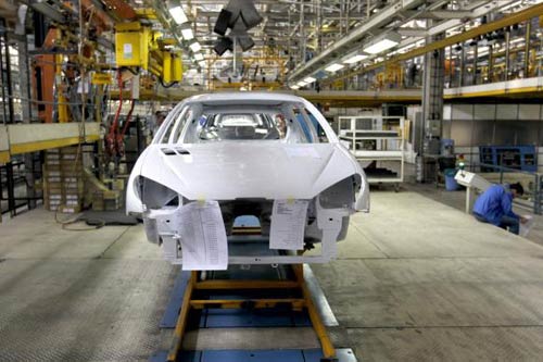 خط تولید پژو 206 خط تولید پژو 206