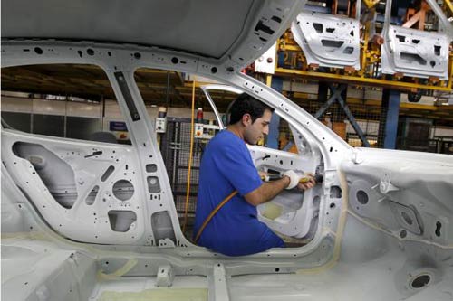 خط تولید پژو 206 خط تولید پژو 206