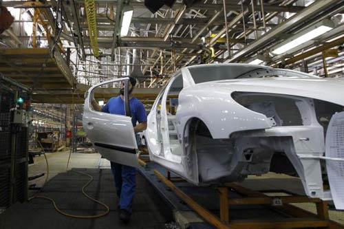 خط تولید پژو 206 خط تولید پژو 206